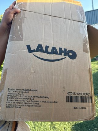 Castillo hinchable LALAHO con tobogán