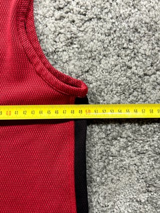 Nike Basketball jersey reversible rojo M