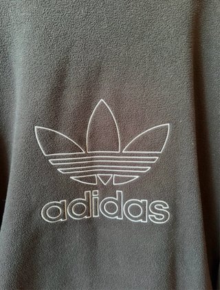 Polar Adidas Azul Media Cremallera