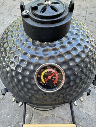 Barbacoa Kamado Grigio-nera Poco Uso