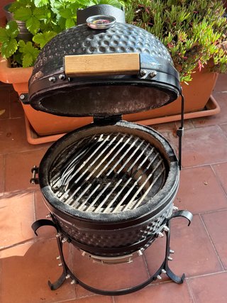 Barbacoa Kamado Grigio-nera Poco Uso