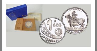ECU FDC 1969 España Rapto Europa
