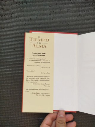 Libro "El tiempo y el alma"