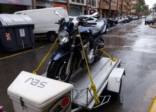 Remolque para 3 motos