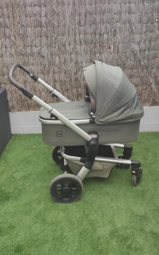Carrito Bebé Joolz Hub Verde + Accesorios