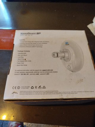 Ubiquiti NanoBeam M5 airMAX CPE