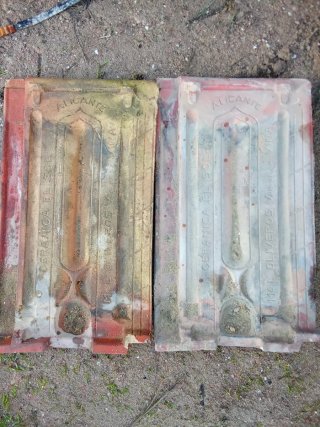 Ladrillos de taco para construcción Tejas también