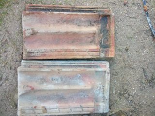 Ladrillos de taco para construcción Tejas también