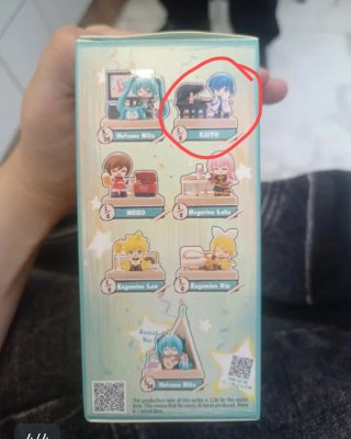 Lote 3 Figuras Hatsune Miku (Vocaloid) de Japón