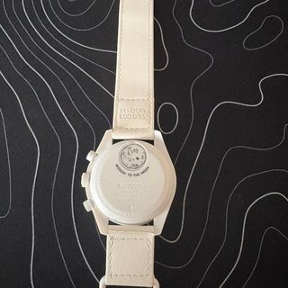 Omega x Swatch Mission to MoonPhase Bianco
