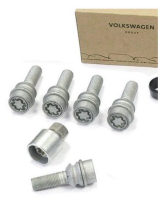 Tornillos antirrobo VW GOLF AUDI SEAT VW T4T5 T6.1