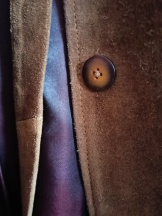 Chaquetón de Piel Marrón
