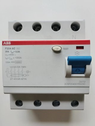 Interruptor Diferencial ABB F204A-25/0,03