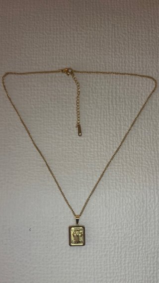 Collar acero inoxidable con figuras