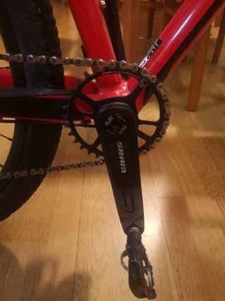 Bicicleta de Montaña Roja