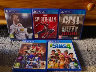 Lote 5 Juegos PS4: PRECIOS EN DESCRIPCIÓN