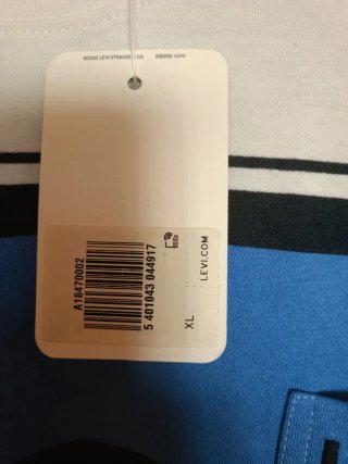 Camiseta Levi's Rayas Tallas Plus Hombre