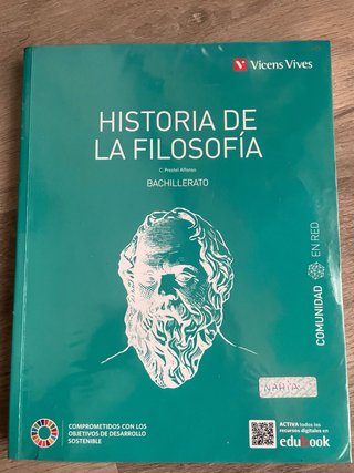 Historia de la filosofía, 2 Bachillerato