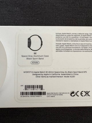 Apple Watch SE Full Set + Bracciale Jubilee