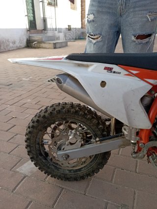 KTM 50 SX Mini Naranja/Blanca