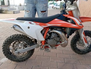 KTM 50 SX Mini Naranja/Blanca