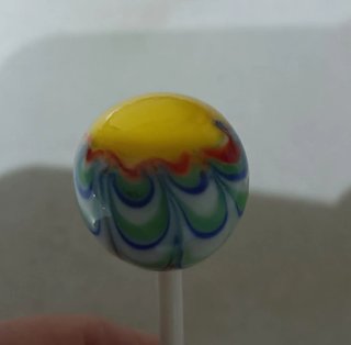 Leccalecca Chupa Chups in vetro di Murano