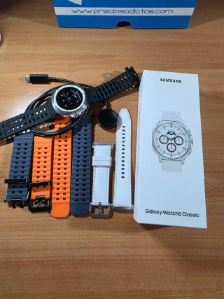 Samsung Galaxy Watch 8 Classic Blanco