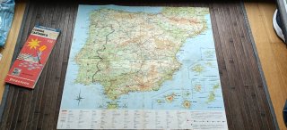 Lote 2 mapas antiguos España