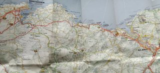 Lote 2 mapas antiguos España