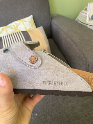 Birkenstock Boston Talla 43 Gris