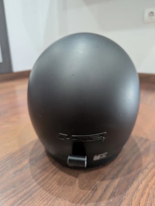 Casco Jet LS2 OF599 Spitfire II Negro