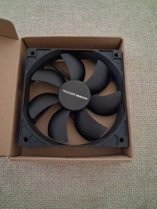 Ventilador PC Negro