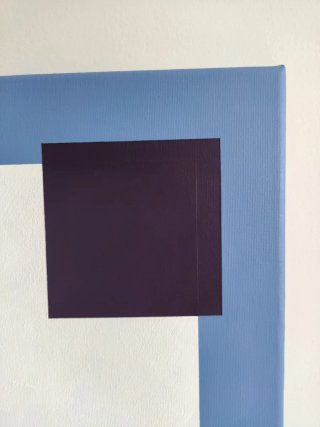 Cuadro abstracto artista asturiana