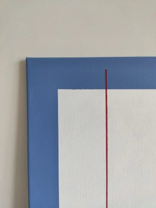Cuadro abstracto artista asturiana