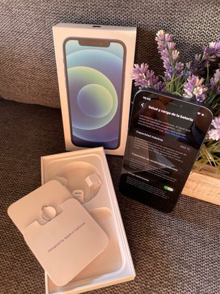 iPhone 12 128GB Azul Caja y Accesorios Nuevos