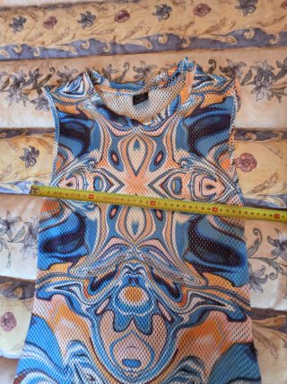 Vestido Bershka Talla L Estampado