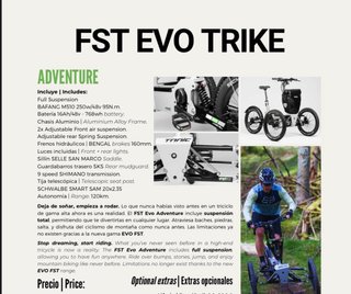Triciclo Etnnic Fst Evo