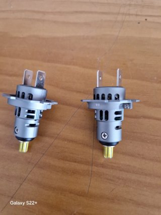 Bombillas LED Coche H7/H4 6000K Blanco