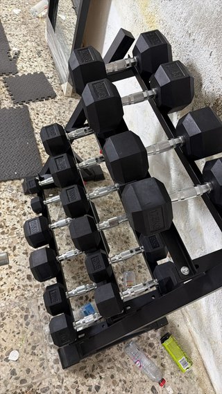 Rack Mancuernas Gimnasio