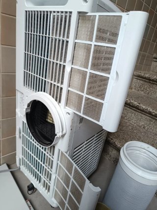 Klarstein Aire Acondicionado Portátil Blanco