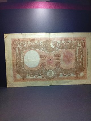 1000 L. Grande M, Repubblica 1947 "A PREZZO FISSO"