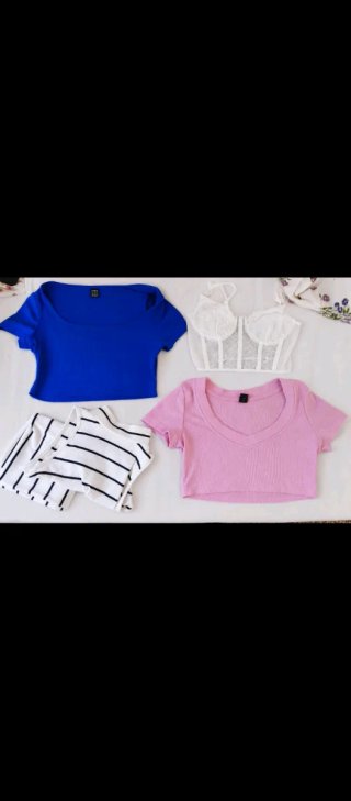 Pack 4 prendas tallas xs y xss