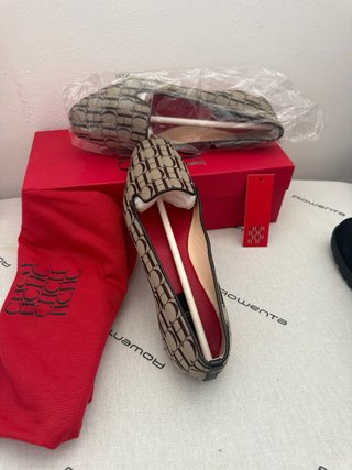 Bailarinas CH Beige y Marrón