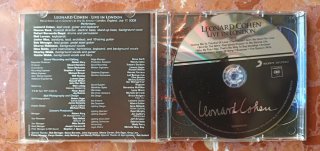 LEONARD COHEN - Live in London. 2Cds