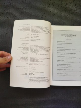 Libro "Hesperia Culturas del Mediterráneo"