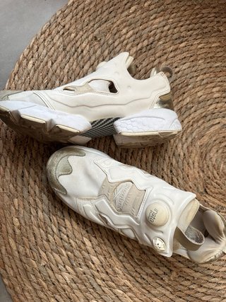 Reebok Pump Scarpe da Ginnastica Bianco Oro