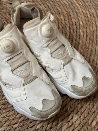 Reebok Pump Scarpe da Ginnastica Bianco Oro