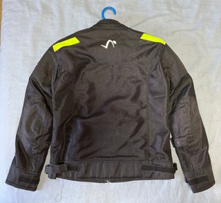 Chaqueta Moto Ouraring Mujer Negra y Amarilla