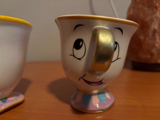 2 Tazas Chip y Sra. Potts