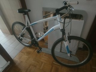 Bicicleta Rockrider S1 Blanca
